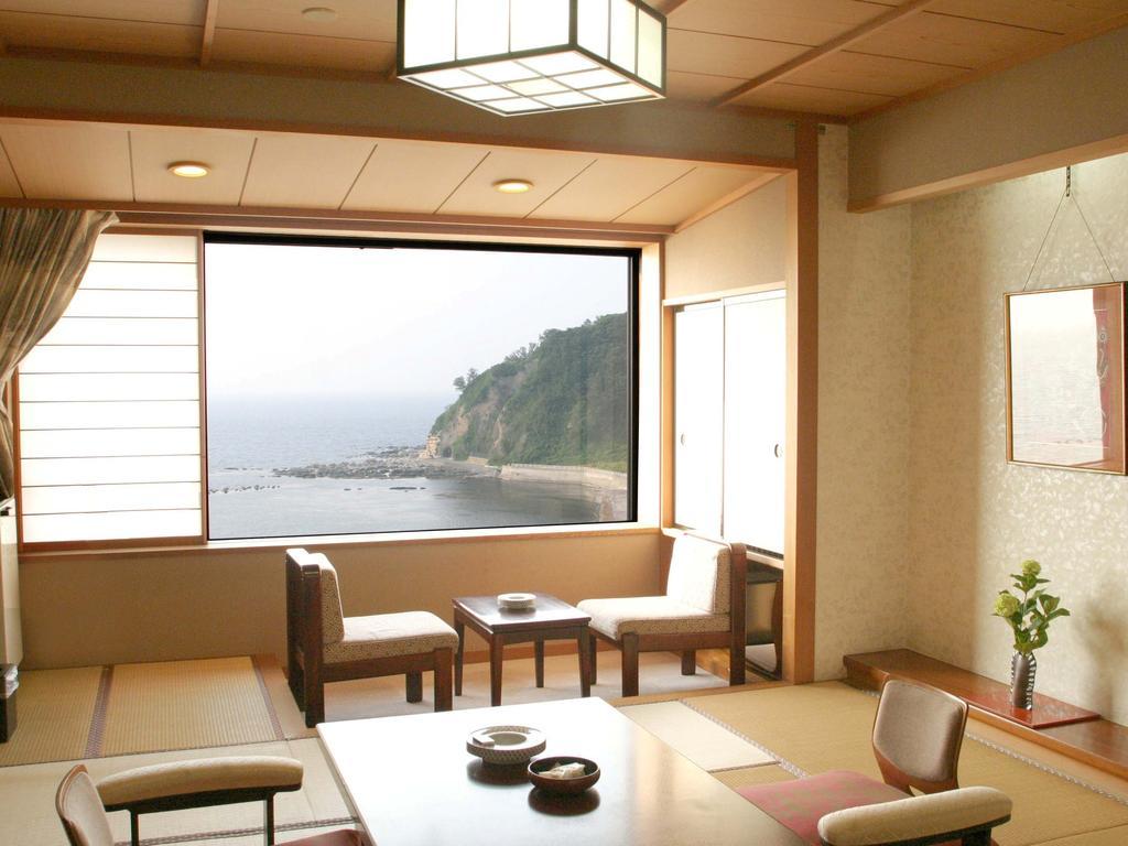 Wajima Onsen Yashio Hotell Rum bild